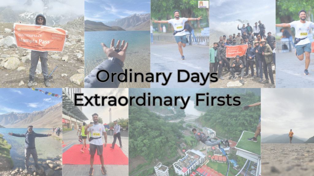 Ordinary Days. Extraordinary Firsts